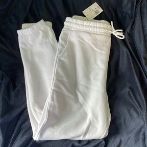 White Forever 21 Sweatpants
